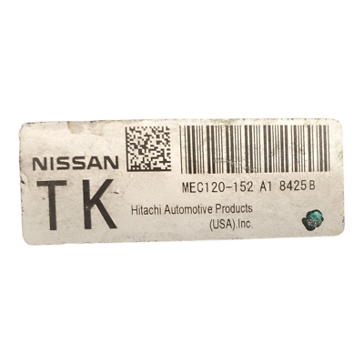 ✓08 Nissan Altima MEC120-152 A1 Computer Brain Engine