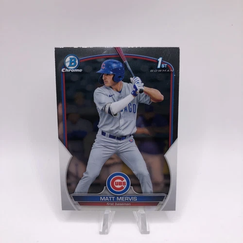Matt Mervis 2023 Bowman Chrome 1st Prospect BCP-174