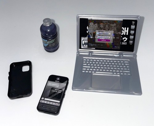 Rainbow High Shadow Rexx McQueen Doll Outfit Cell Phone & Case Laptop Computer