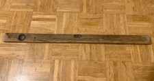 Wasserwaagen ca. 1930er Jahre 90 cm lang. Material Eiche