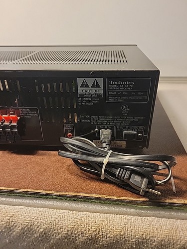 Working Technics SA-GX 170 AV Control Stereo Receiver. No Remote - Picture 14 of 23