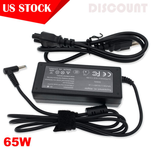 For HP Pavilion 17-g Laptop Charger AC Adapter Power Supply Cord 45W / 65W - Afbeelding 1 van 170