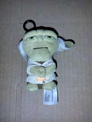 Disney Star Wars Force Awakens Talking Plush Key Chain Clip On - Choose One - Picture 13 of 14