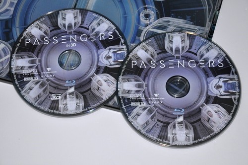 Passengers 3D/2D One click STEELBOOK Lenticuler (Bluray Korea Kimchidvd) #666 - Foto 10 di 12