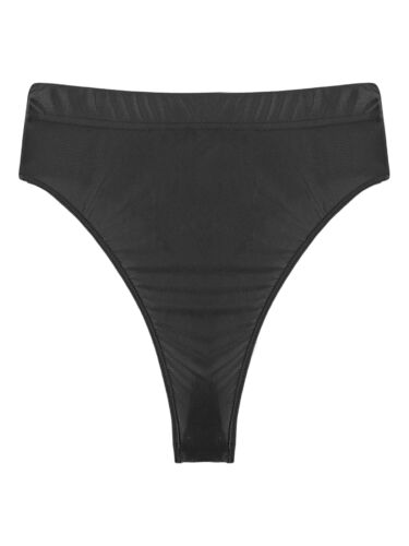 Calzoncillos de seda brillantes de cintura alta para hombre bolsa abultada baúles de baño ropa interior - Imagen 100 de 206