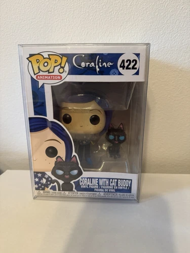 Coraline With Cat  Buddy #422 Creased Box Right Side Photo Provide 