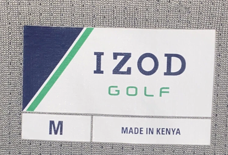 Pullover Izod Golf gris medio 1/4 cremallera. Foto 3 de 4