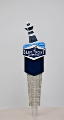 11 1/2'' Blue Point Brewing Company Beer Tap Handle with Buoy