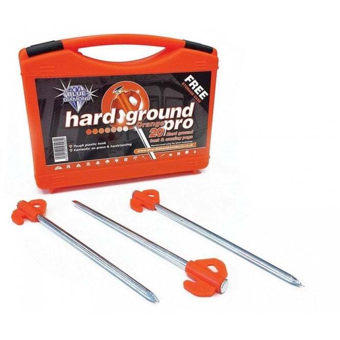 Blue Diamond Hard Ground Pro Pegs - Orange