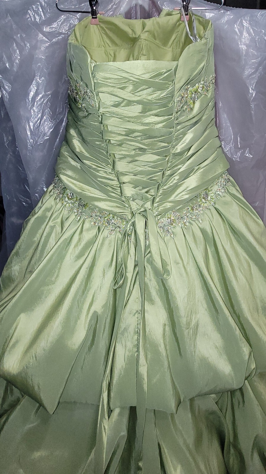 Q By Da Vinci NEW Quinceanera Green  Dress   Sz 10 - image 14