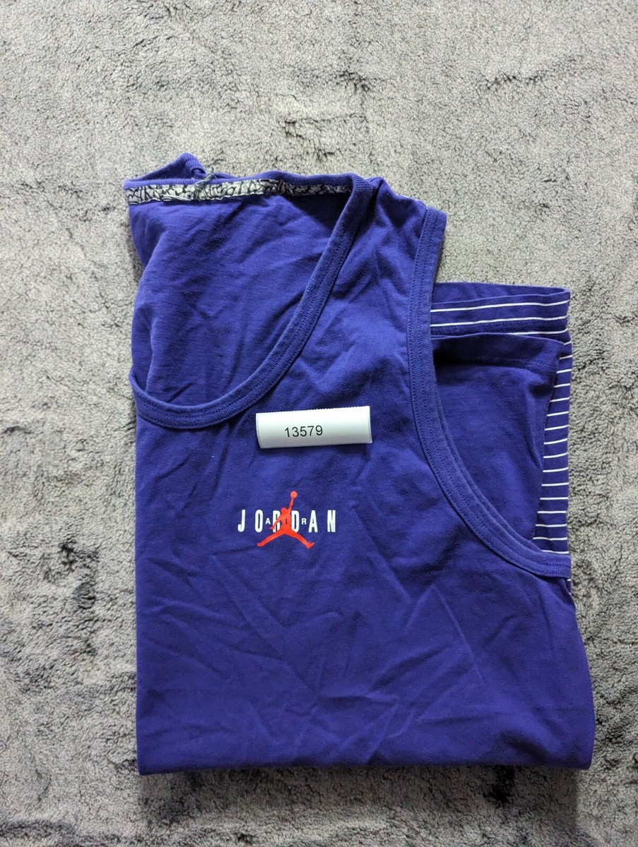 Air Jordan Tank Top Men's Size 2XL Purple | eBay