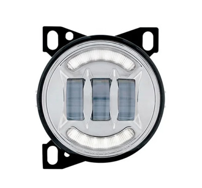 Haizer Led FogLight Chrome Passenger Fits Peterbilt 579/587 Kenworth T660Series 