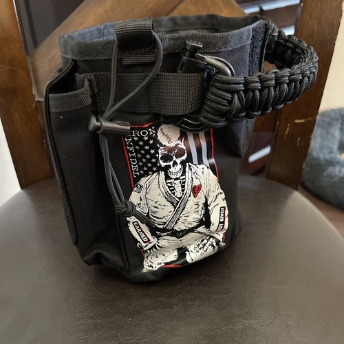 Iron Infidel Battle Bottle Sleeve Only Half Gallon Skeleton Black eBay