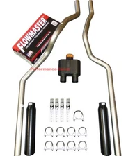 Dual Exhaust Mandrel w/ Flowmaster Super 10 Fits 99-08 Chevrolet Silverado 4.8