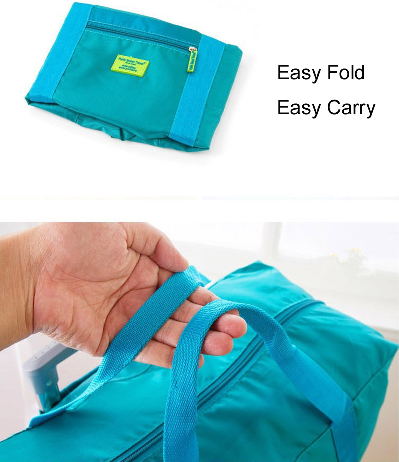 Large Foldable Travel Storage Luggage Carryon Organizer Hand Shoulder