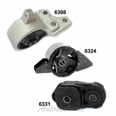 For 1995-1998 Nissan 200SX 1.6L M1031 Engine Motor Mount Set 3PCS