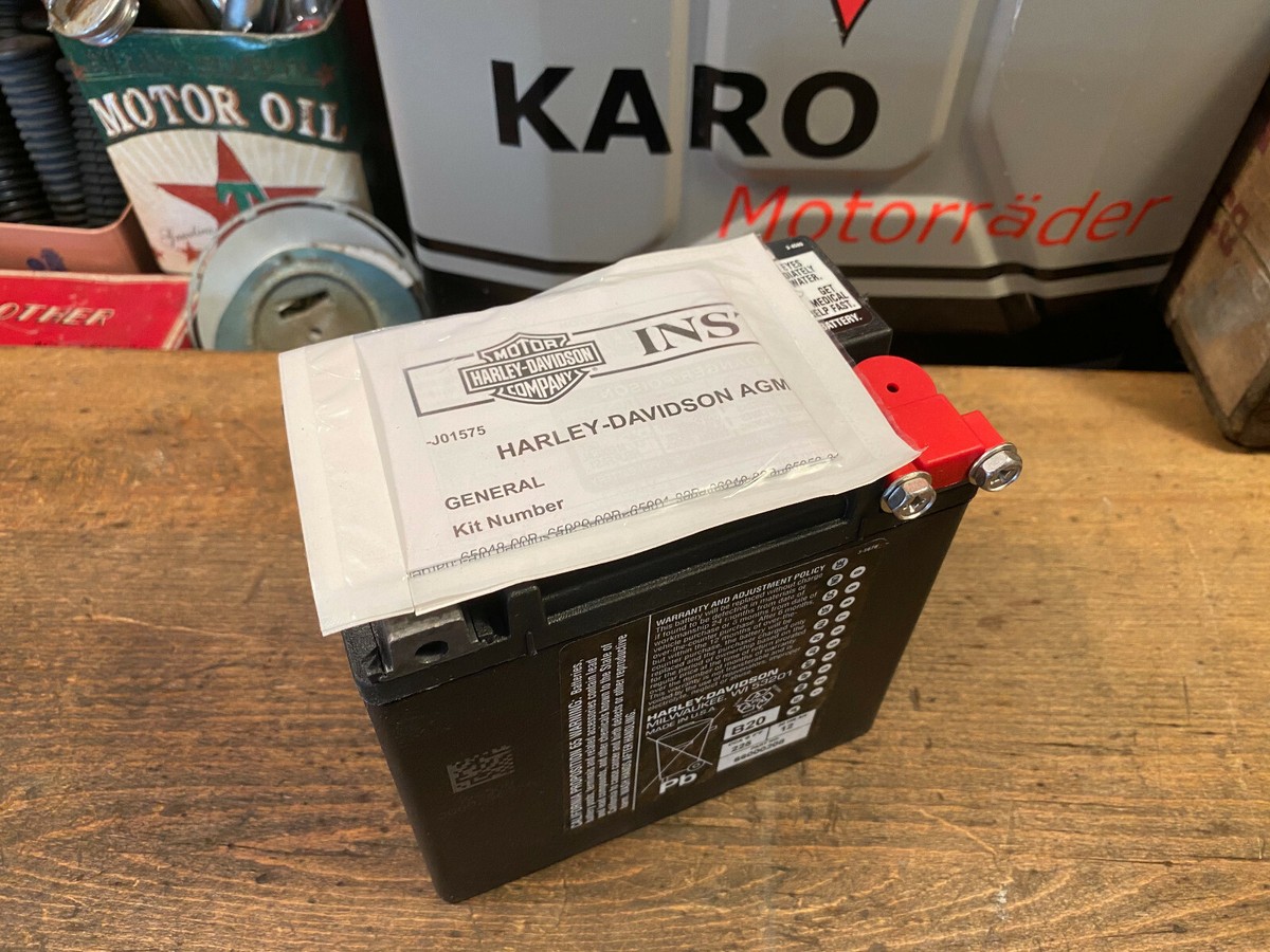 66000208B 65958-04B ORIGINAL HARLEY® BATTERIE SPORTSTER