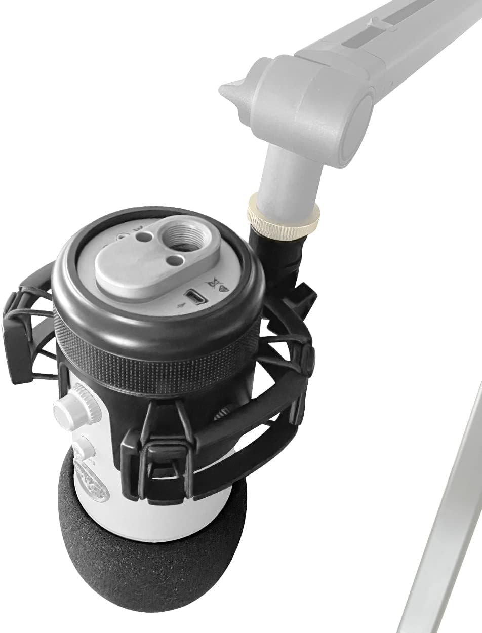 Microphone Shock Mounts with Pop Filter Custom Made Upgrade Version Compatible-image