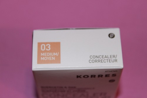 Korres Quercetin & Oak Anti-Aging Anti Wrinkle Concealer #03 Medium New In Box - Picture 3 of 3