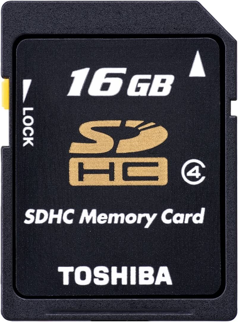 New Toshiba SD-K16GJBL5 16GB SD Memory Card Class 4 | eBay