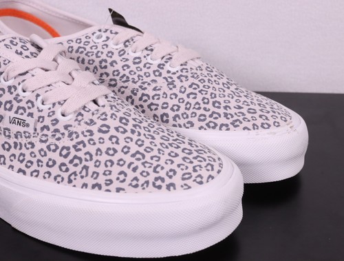 VANS Vault Women's US 10 Gray/White Leopard Print Sneakers Casual Shoes NEW! - Picture 8 of 11