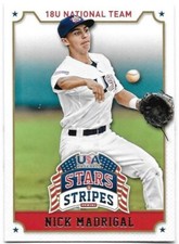 Nick Madrigal Rookie RC Baseball Card Chicago Cubs Oregon State