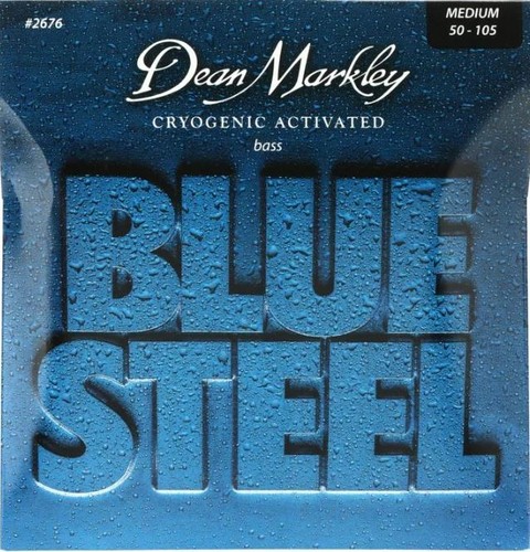 Dean Markley Blue Steel Bass Guitar Strings Medium 50-105 or Medium Light 45-105 - Picture 5 of 5