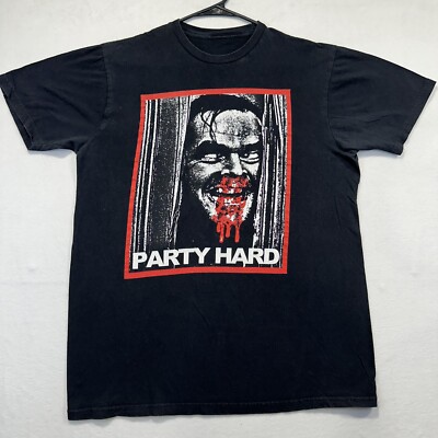 Andrew WK The Shinning Party Hard Shirt Large Men's Black Bloody