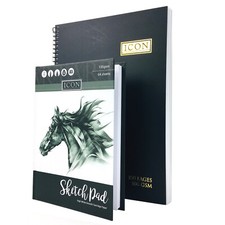 A4 A5 Drawing Sketch Book Draw Pad White Cartridge Paper Art Craft Painting