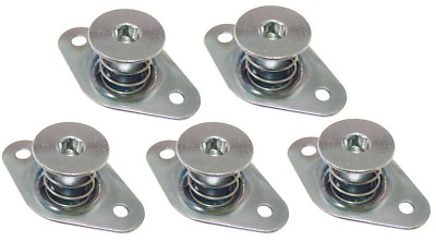 5/16 In. Self-Ejecting Flush Slotted Head Quarter Turn Fastener, Steel, Silver, .550 In. Grip Length | Quarter-Max - Foto 7