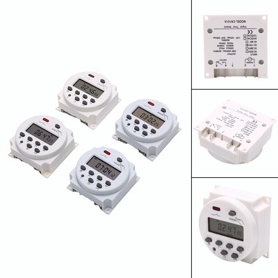 CN101A 12V 24V 110V 240V Digital LCD Power Timer Switch Re GzWSDE