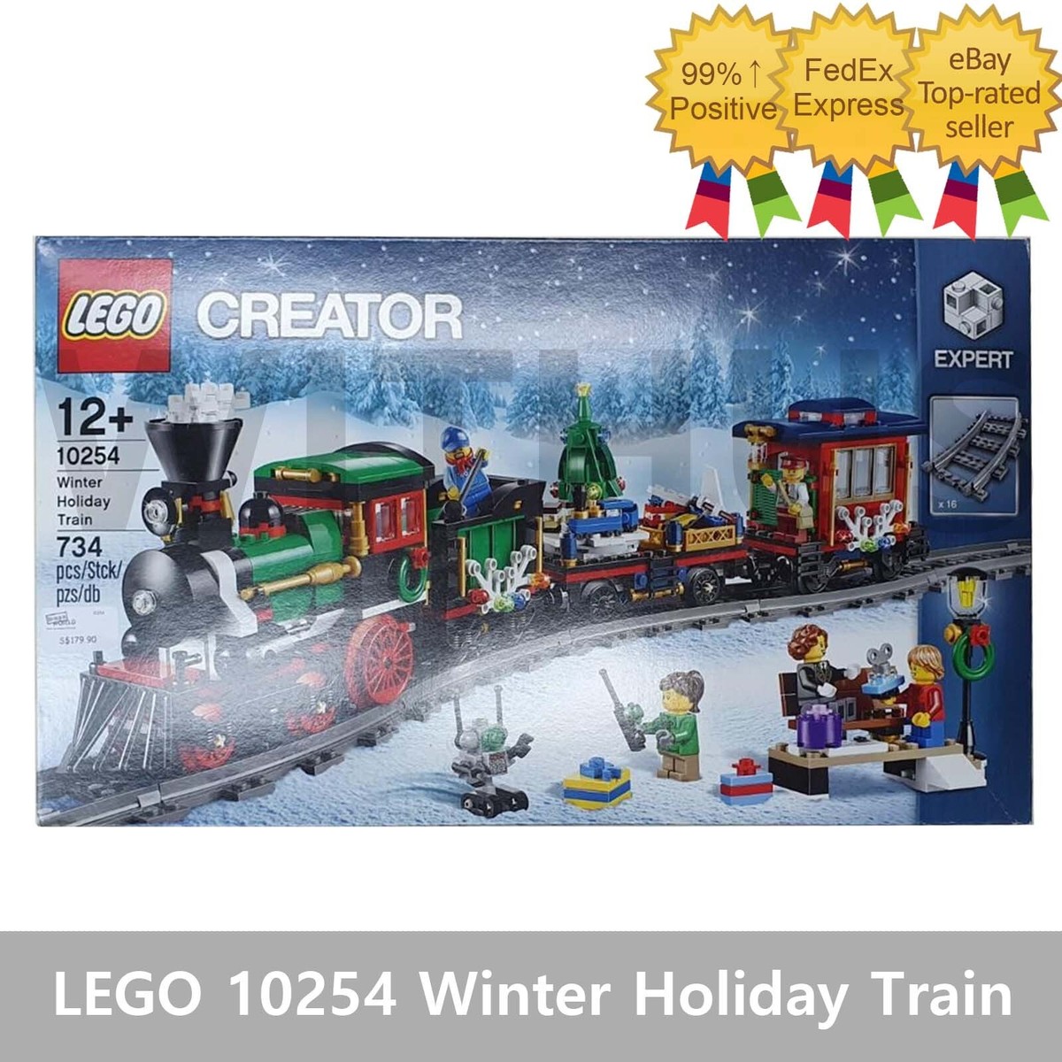 Train Set Lego Christmas Train Power Functions Lego Christmas