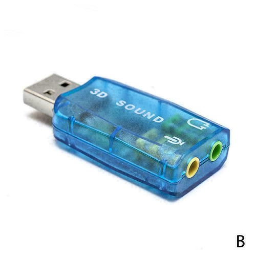 Stereo Headset 5.1 USB To 3.5mm Headphone Jack 3D Mic Adapter neu. HOT C3G2 - Picture 8 of 9