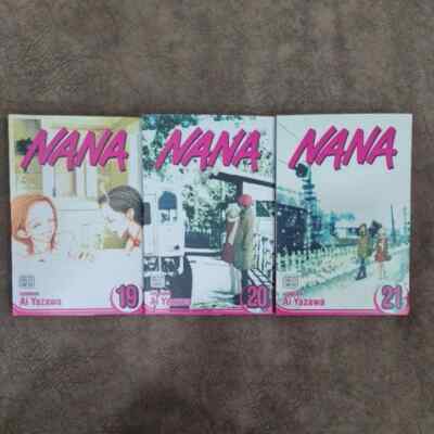 NANA (Vol. 1-21 Complete) Manga Part/Full Set English Version
