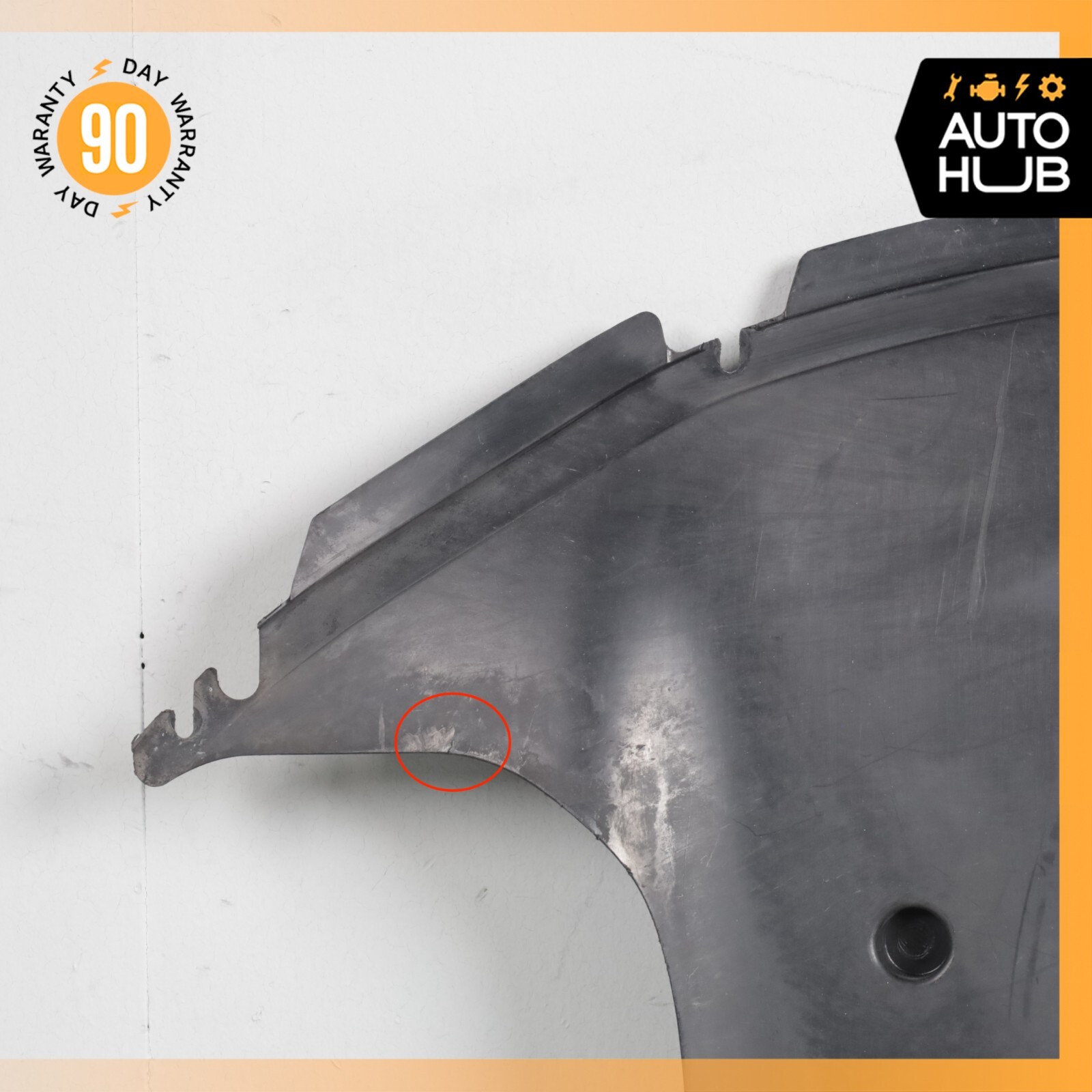 07-11 Bentley Continental GTC Speed Rear Underbody Splash Shield Cover OEM 83k