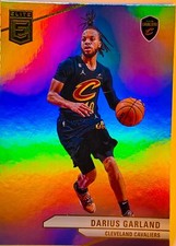 Darius Garland 2023-24 Donruss Elite Basketball Holo Refractor Base Card #100
