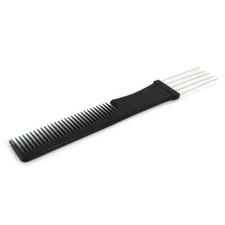 Professional Hair Dressing Claw Rake Lift Comb Styling Comb Plastic Metal Pik UK