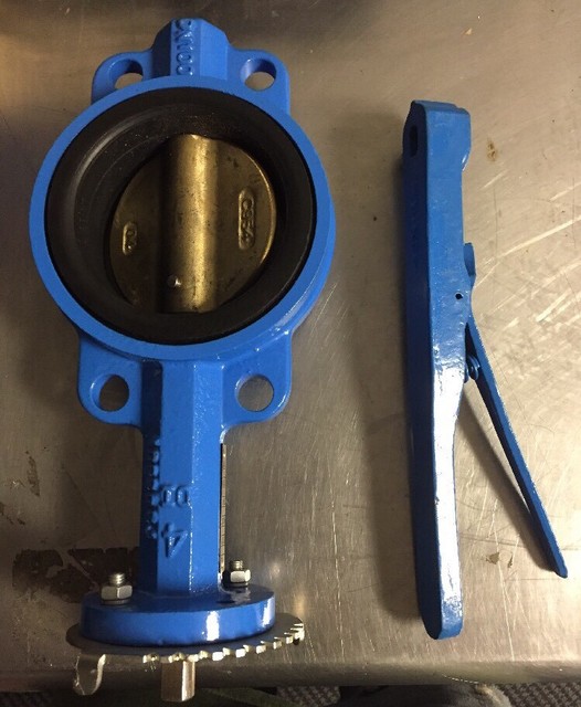 MUELLER Steam Specialty 4" DI Butterfly Valve DN100 NEW eBay