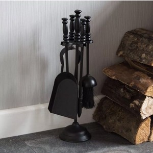 5pc Fire Companion Set Fireside Fireplace Tools Home Gift Present