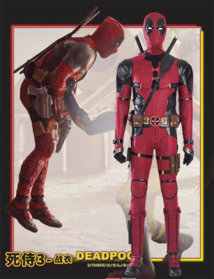Deadpool 3 Wolverine Marvel Movies Cosplay Custome W/Accessories Outfit Men Cos