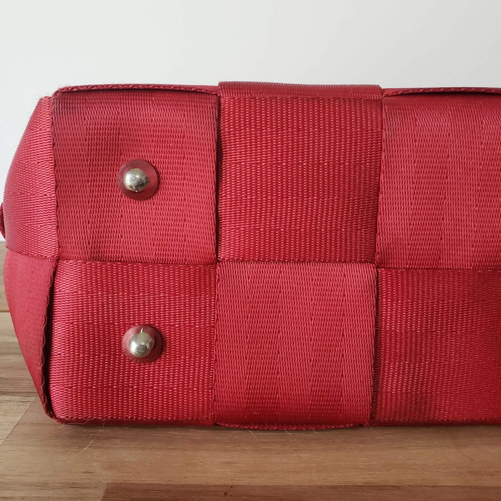 HARVEYS THE ORIGINAL SEAT BELT BAG TOTE / HANDBAG / PURSE (RED) eBay