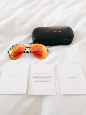 Victoria Beckham Orange Metal & Plastic Glasses Women\'s (Frames) VICTORIA BECKHAM VB 141S 223 Sunglasses Rust Brown Frame  main image 3