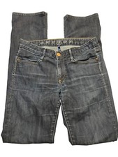 Earnest Sewn Blue Denim Jeans Slim Fit Made in USA Size 28
