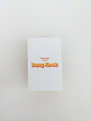 butter ジョングク メッセージカード Jungkook Message Card From BTS Butter Album | eBay