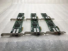 LOT OF 6 DELL DH226 DUAL PORT 4 GBPS FIBRE CHANNEL QLOGIC PX2510401-61 C4-2(1)
