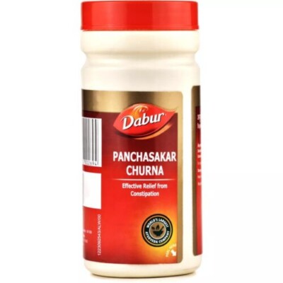 Dabur Panchsakar Churna constipation, piles and other abdominal diseases (60g)