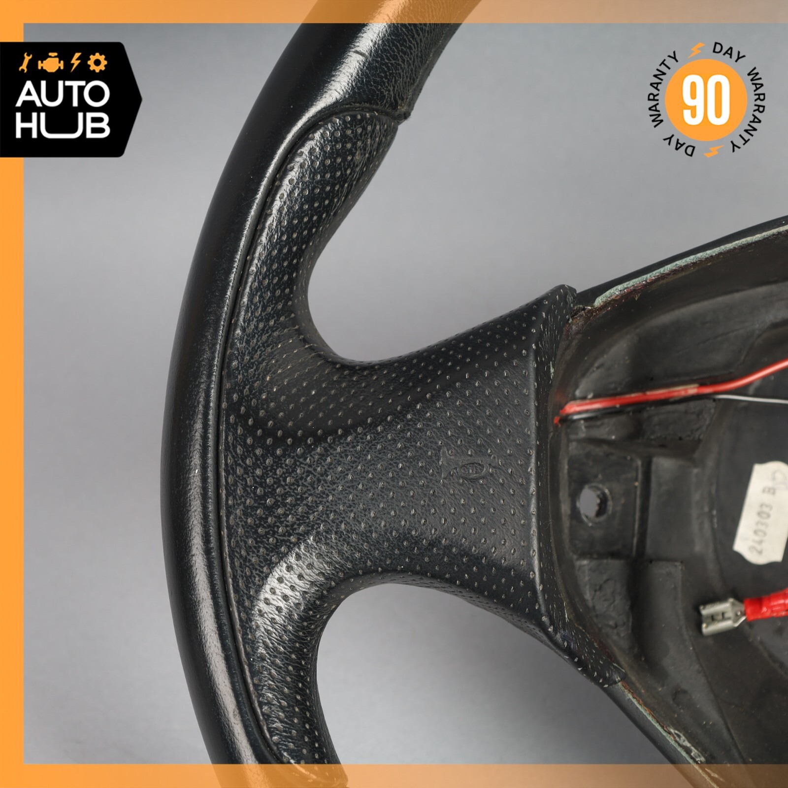 02-07 Maserati Spyder 4200 M138  GT Cambiocorsa Steering Wheel Black OEM 61k