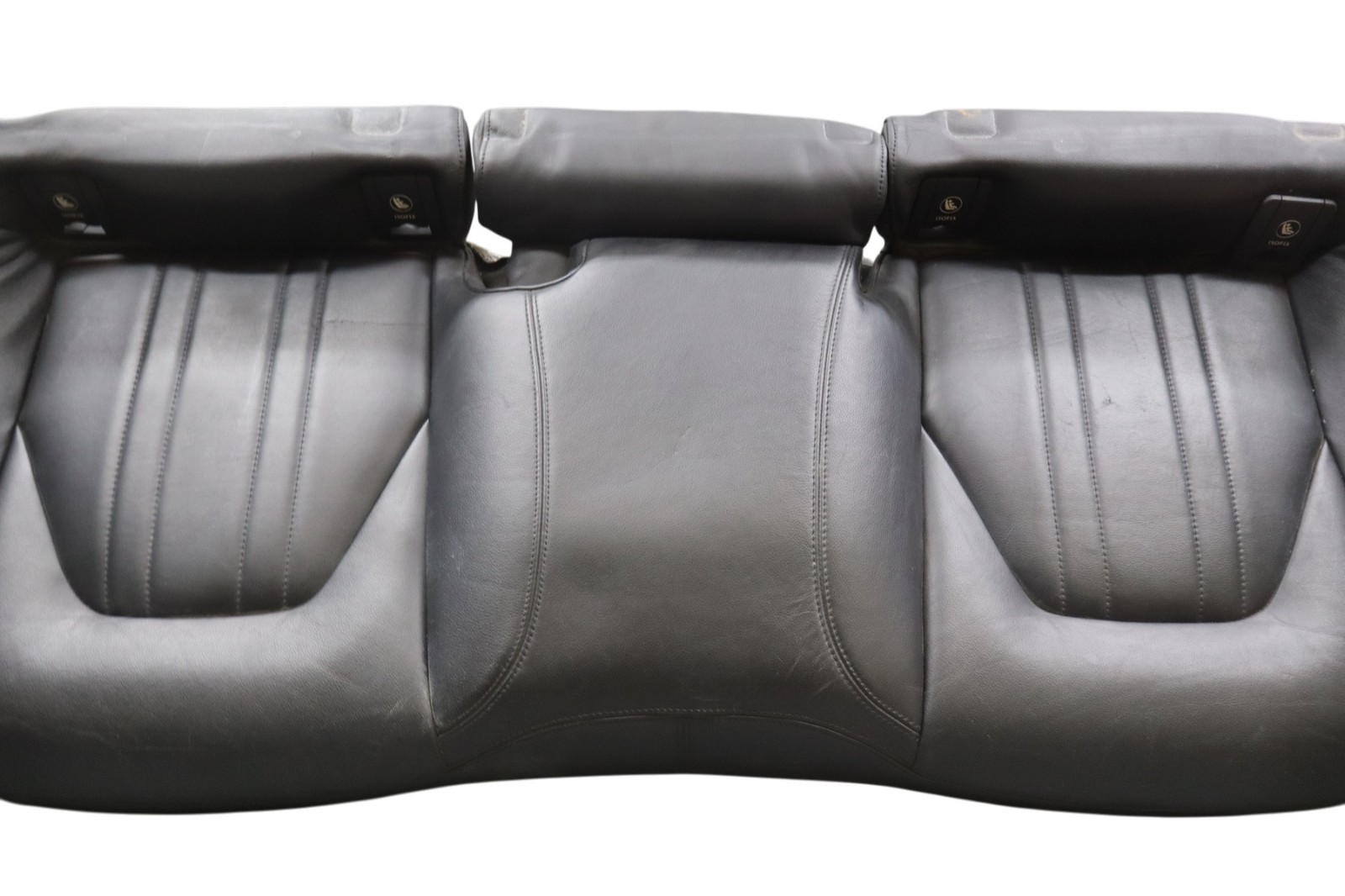 14-17 Maserati Ghibli S Rear Bottom Lower Seat Bench Cushion Cover Black Oem