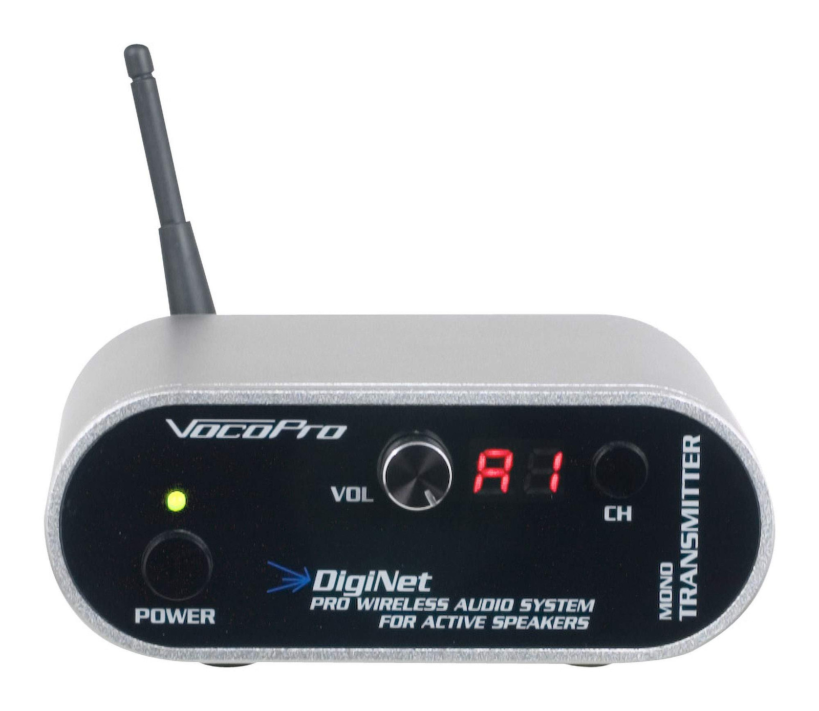 VocoPro Mono Wireless Transmitter and Range Extender for Professional Audio