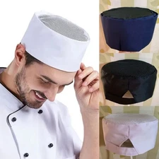 Hotel Chef's Hat Japanese-Style Kitchen Cap Sushi Restaurant Waiter Breathable 